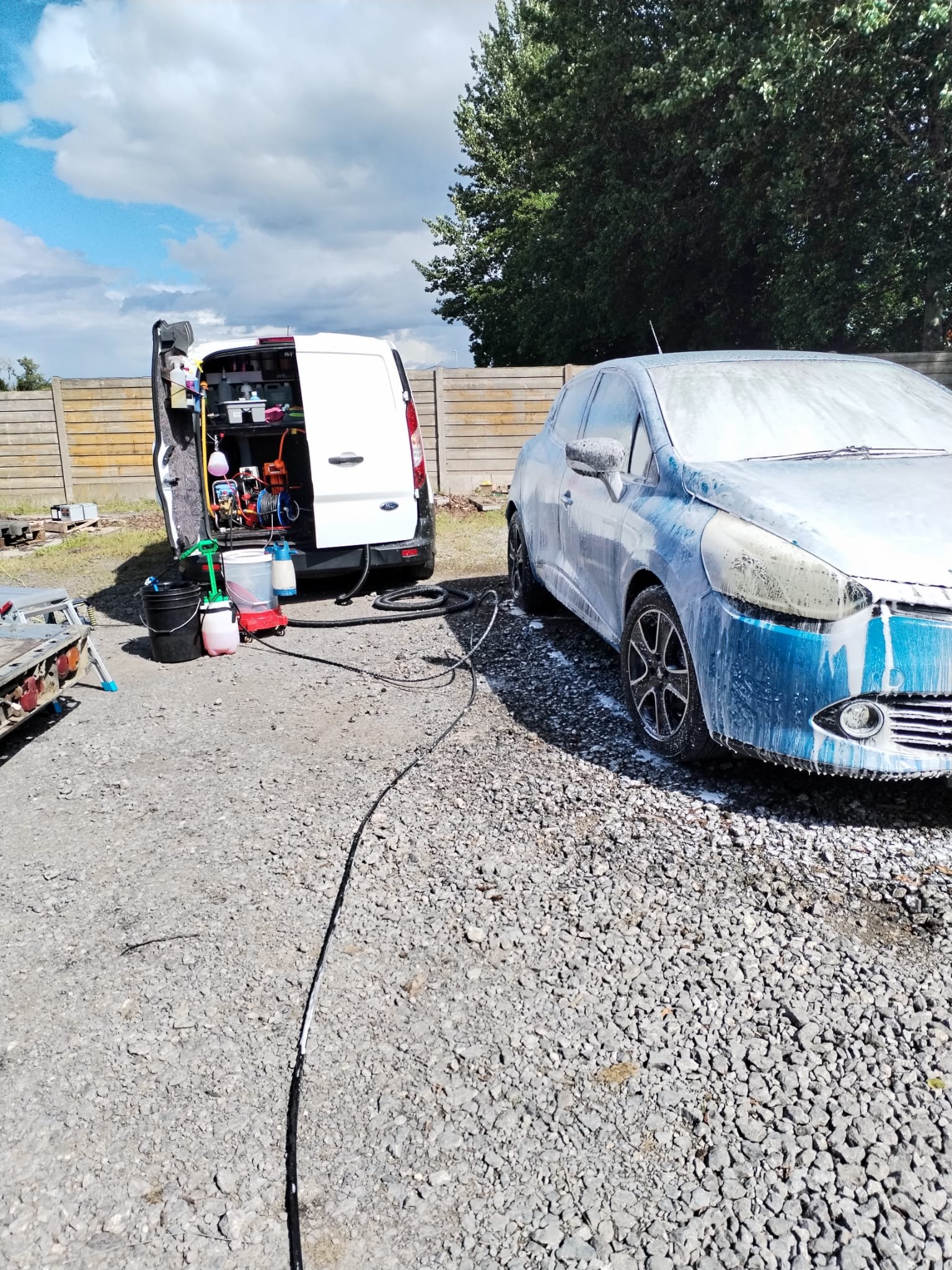 Compact Hatchback — Snow Foam · Dublin